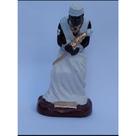 Imagem Orixa Oxolufan Escultura Gesso Estatua 10 Cm