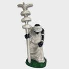 Imagem Orixa Oxolufan Escultura Resina Estatua 15 Cm