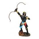 Imagem Orixa Oxossi Escultura Resina Estatua 22 Cm