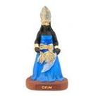 Imagem Orixa Oxum Escultura Resina Estatua 10 Cm