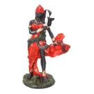 Imagem Orixa Oya (iansa) Vermelha Escultura Resina Estatua 25 Cm