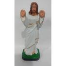 Imagem Oxala Abençoando Escultura Gesso Estatua 20 Cm