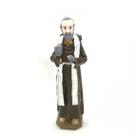 Imagem Padre Pio Escultura Resina Estátua 07 cm Imagem Padre Pio Escultura Resina Estátua 07 cm