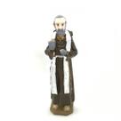 Imagem Padre Pio Escultura Resina Estátua 07 cm Imagem Padre Pio Escultura Resina Estátua 07 cm
