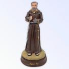 Imagem Padre Pio Escultura Resina Estátua 15 cm Imagem Padre Pio Escultura Resina Estátua 15 cm