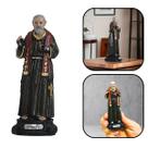 Imagem Padre Pio Resina 12 cm