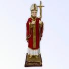 Imagem Papa João Paulo II Escultura Resina Estátua 15 cm