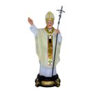 Imagem Papa João Paulo Ii Grande Resina 30 Cm