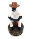 Imagem Preto Velho Escultura Resina Estatua 08 Cm Imagem Preto Velho Escultura Resina Estatua 08 Cm