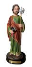 Imagem religiosa são judas tadeu de resina 14cm Imagem religiosa são judas tadeu de resina 14cm