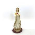 Imagem Rosa Mística Escultura Resina Estátua 07 cm