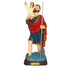 Imagem Sacra Em Resina De São Cristóvão