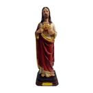 Imagem Sacra Em Resina Do Sagrado Coração De Jesus