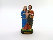 Imagem Sagrada Família Resina 15 cm