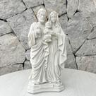 Imagem Sagrada Família Tradicional 30cm C/Aureola Dourada