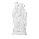 Imagem Sagrada Família Tradicional Com Aureola Dourada 30cm Imagem Sagrada Família Tradicional Com Aureola Dourada 30cm