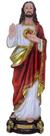 Imagem Sagrado Coração de Jesus 32 CM - Resina Importada - Fornecedor09