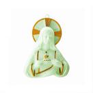 Imagem Sagrado Coração de Jesus Para Parede Fosforescente com Dourado Jesus Cristo
