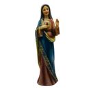 Imagem Sagrado Coração de Maria Resina 30 cm