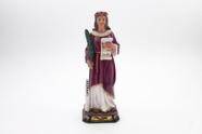Imagem Santa Cecília Importada Resina 20 cm