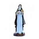 Imagem Santa Edwiges Escultura Resina Estátua 28 cm