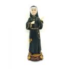 Imagem Santa Faustina Escultura Resina Estátua 31 cm