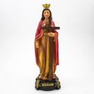 Imagem Santa Helena Importada Resina 22 cm Imagem Santa Helena Importada Resina 22 cm
