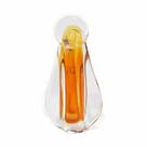 Imagem Santa Nossa Senhora em Cristal Murano Âmbar São Marcos 32x16cm