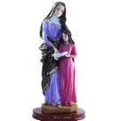 Imagem Santa Santana Escultura Resina Estátua 29 cm