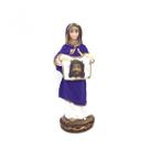 Imagem Santa Verônica Escultura Resina 07 cm