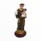 Imagem Santo Antônio Escultura Resina Estátua 07 cm Imagem Santo Antônio Escultura Resina Estátua 07 cm