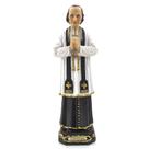 Imagem São João Maria Vianney Importada Resina 22 cm Imagem São João Maria Vianney Importada Resina 22 cm