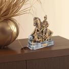 Imagem São Jorge Santo ogum estátua premium resina 10 cm Imagem São Jorge Santo ogum estátua premium resina 10 cm