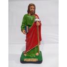 Imagem Sao Judas Escultura Gesso Estatua 20 Cm