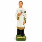Imagem São Luiz Gonzaga em Gesso 22 cm Religiosa Católica