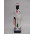 Imagem Ze Pelintra Com Bengala Escultura Gesso 20 Cm