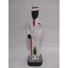 Imagem Ze Pelintra Com Bengala Escultura Gesso 20 Cm
