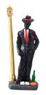 Imagem Zé Pilintra Preto Escultura Resina Estatua 18 Cm Imagem Zé Pilintra Preto Escultura Resina Estatua 18 Cm
