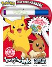 Imagens de tinta mágica e livro de jogos Bendon Imagine Ink Pokémon