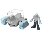 Imaginext DC Super Friends Head Shifters Mr Freeze & Snow Tank- Mattel
