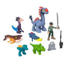 Imaginext Dinossauro Rebirth Dinos Terra Ar e Mar - Mattel Imaginext Dinossauro Rebirth Dinos Terra Ar e Mar - Mattel