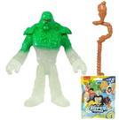 Imaginext Mini Boneco Monstro Do Pântano Brilha No Escuro DC Super Friends