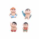 Imãs de geladeira, 4 unidades/lote de lápis de cor Shins chans Anime para crianças