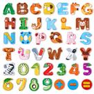 Ímãs de geladeira com letras e números magnéticos JoyCat Kids Ímãs de geladeira com letras e números magnéticos JoyCat Kids