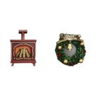 Imãs De Geladeira De Madeira Brilhantes, Decorações De Guirlanda De Natal, Luzes Magnéticas Para Imãs De Geladeira De Madeira Brilhantes, Decorações De Guirlanda De Natal, Luzes Magnéticas Para