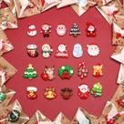 Imãs De Geladeira De Natal Para Crianças, Decoração Magnética De Animais Em Desenho Animado,