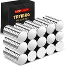 Ímãs de neodímio TRYMAG Small 150 unidades 12x2mm para geladeira