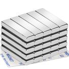 Ímãs em barra TRYMAG Super Strong Neodymium 40x10x5mm - pacote com 25