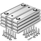 Ímãs retangulares de neodímio DIYMAG 60x14x5mm 25kg Força de tração