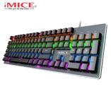 Imice Teclado Gamer Retroiluminado Semi-mecânico Ak-600